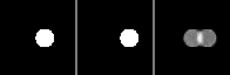Input frame, actual next frame, pixel-space prediction